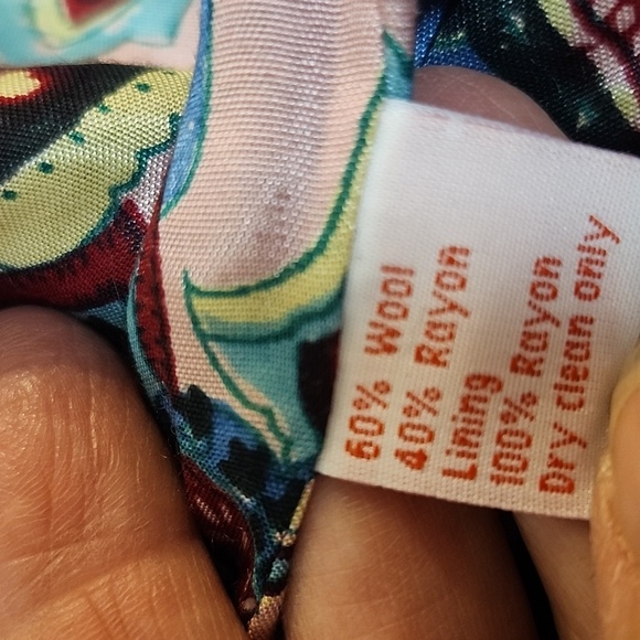 Anthropologie Snak Blazer Wool Blend Embroidered Cottagecore Nwt - Picture 10 of 14